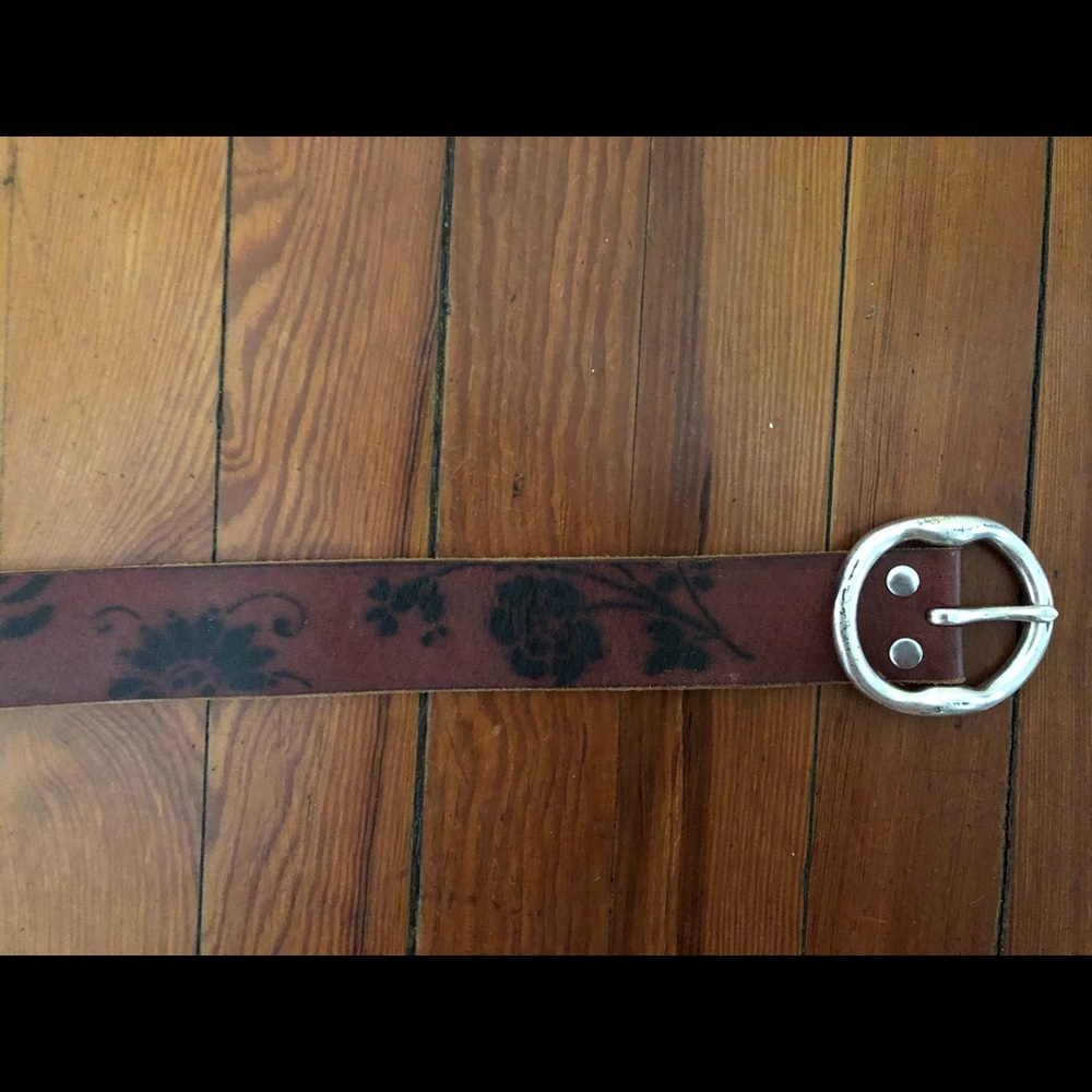 Lucky Brand Floral Belt